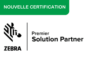 Nouvelle certification : Zebra – Premier Solution Partner